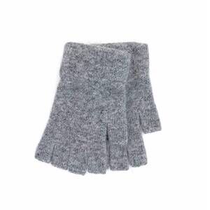 NEW LINDA RICHARDS women's no fur handwarmer in dove grey